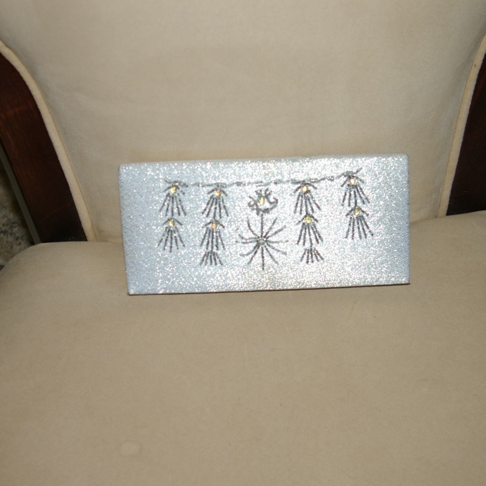 Vintage Silver Wallet Purse Snap Closure